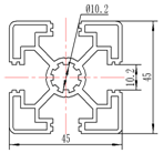 <a href=/oubiaolvxingcai/ target=_blank class=infotextkey>欧标</a>2080<a href=/ target=_blank class=infotextkey><a href=/ target=_blank class=infotextkey>铝</a>型材</a> 壁厚1.8 米重1.65