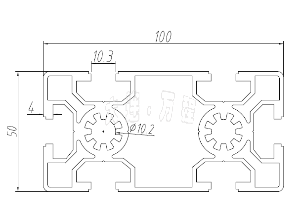 <a href=/oubiaolvxingcai/ target=_blank class=infotextkey>欧标</a>5050<a href=/ target=_blank class=infotextkey><a href=/ target=_blank class=infotextkey>铝</a>型材</a> 壁厚4 米重4.25